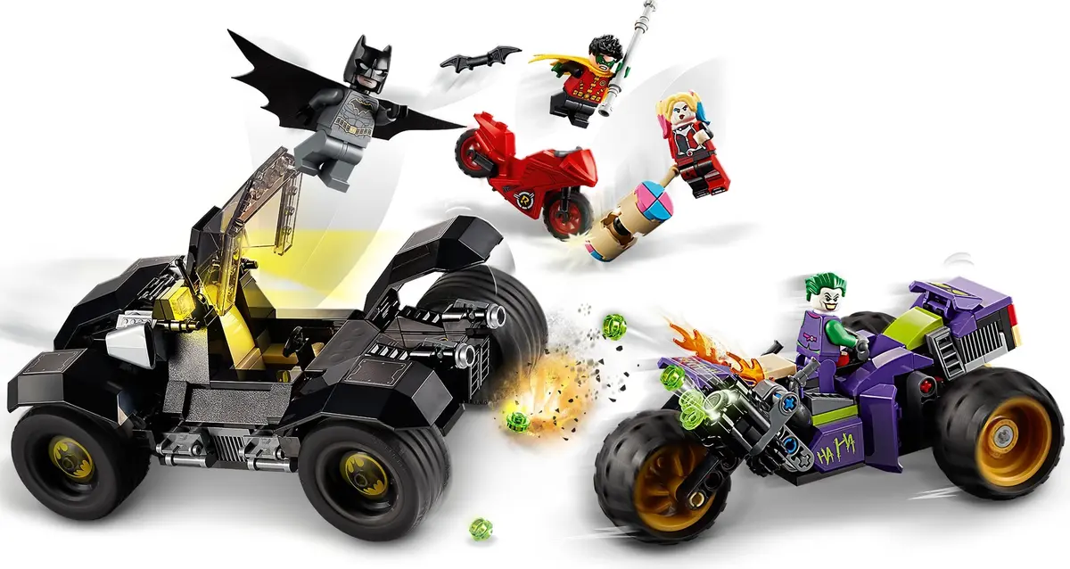 LEGO DC Comics Super Heroes 76159 Joker's Trike Chase set, image 6