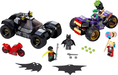 LEGO DC Comics Super Heroes 76159 Joker's Trike Chase set