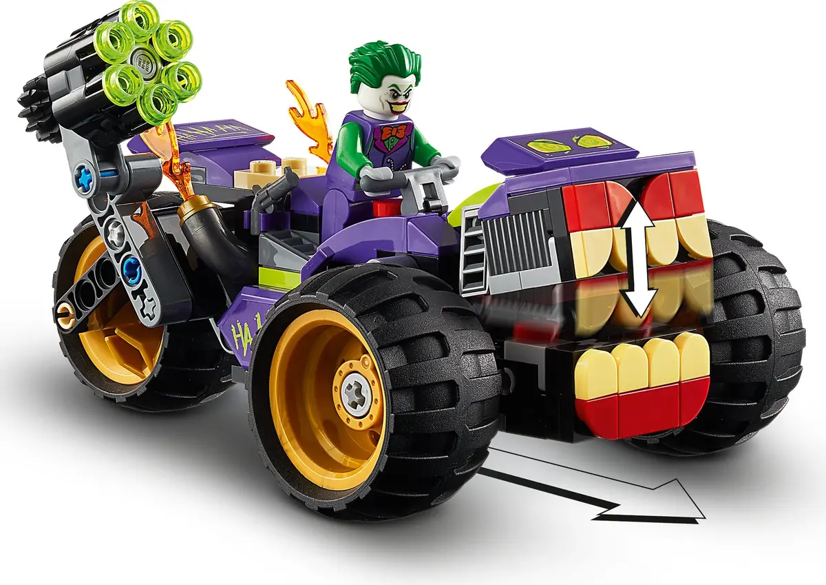 LEGO DC Comics Super Heroes 76159 Joker's Trike Chase set, image 7