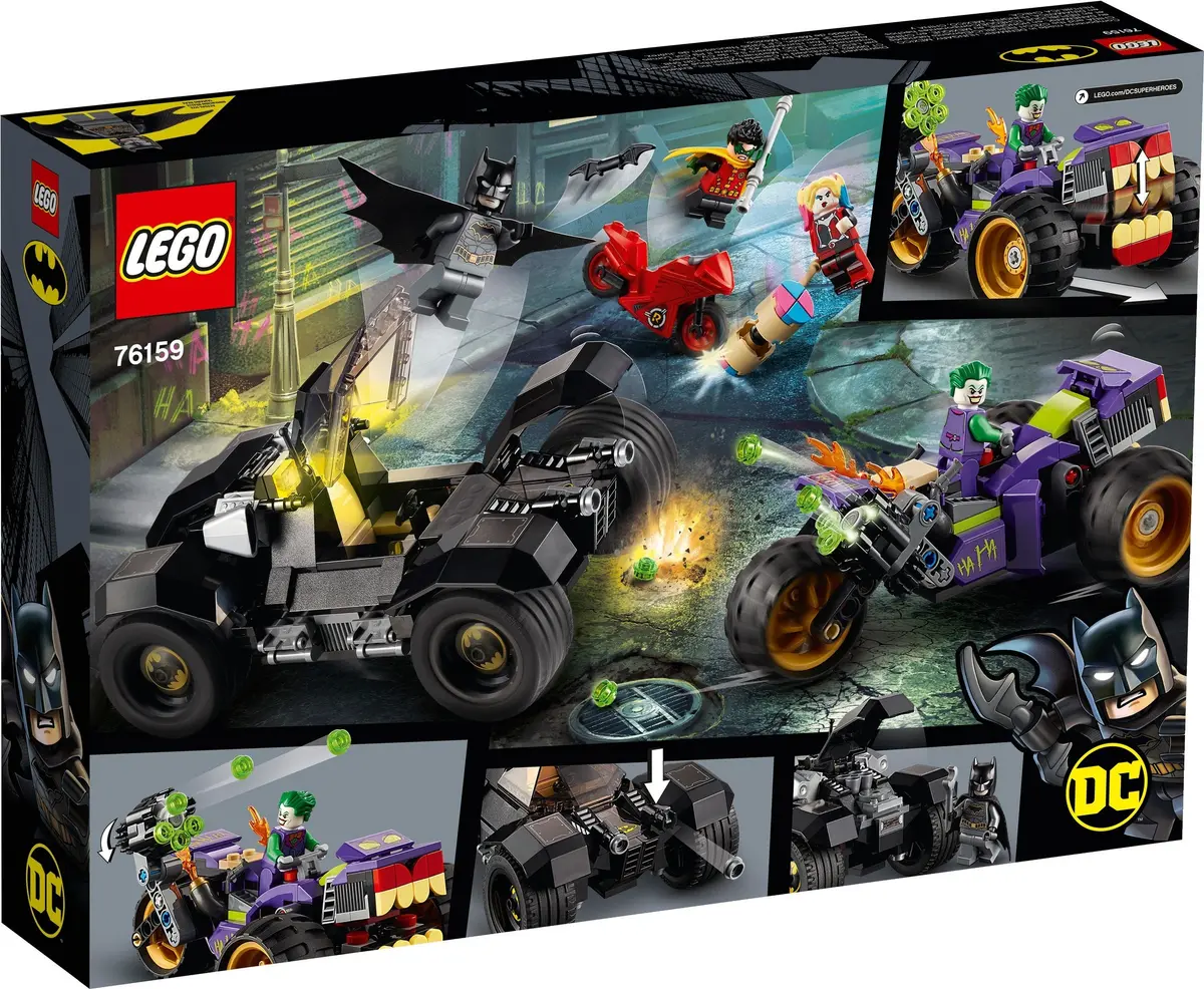 LEGO DC Comics Super Heroes 76159 Joker's Trike Chase set, image 10