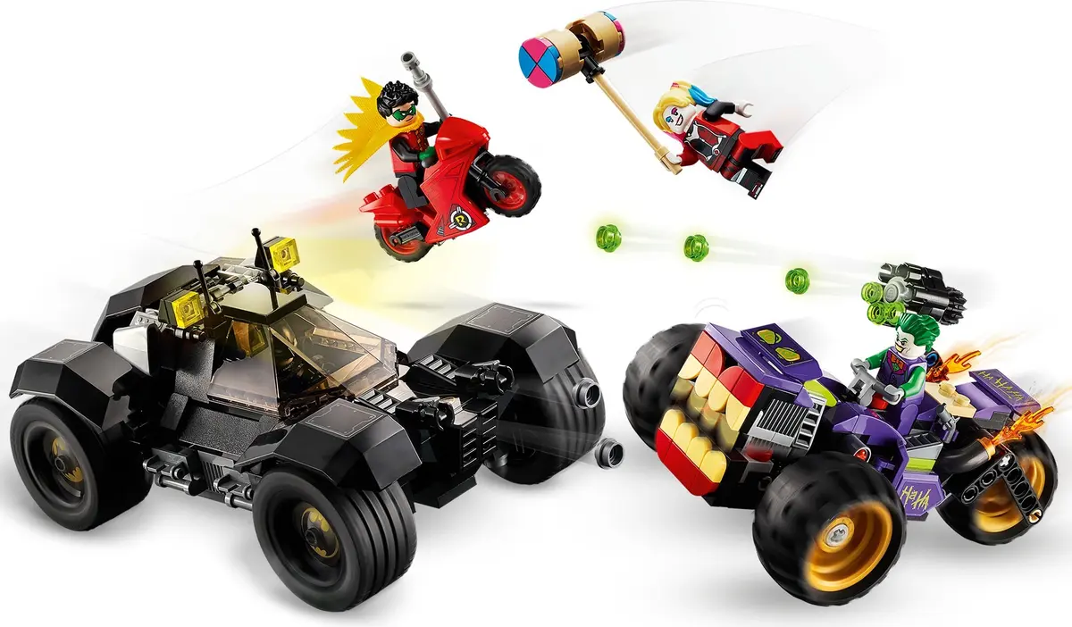 LEGO DC Comics Super Heroes 76159 Joker's Trike Chase set, image 5