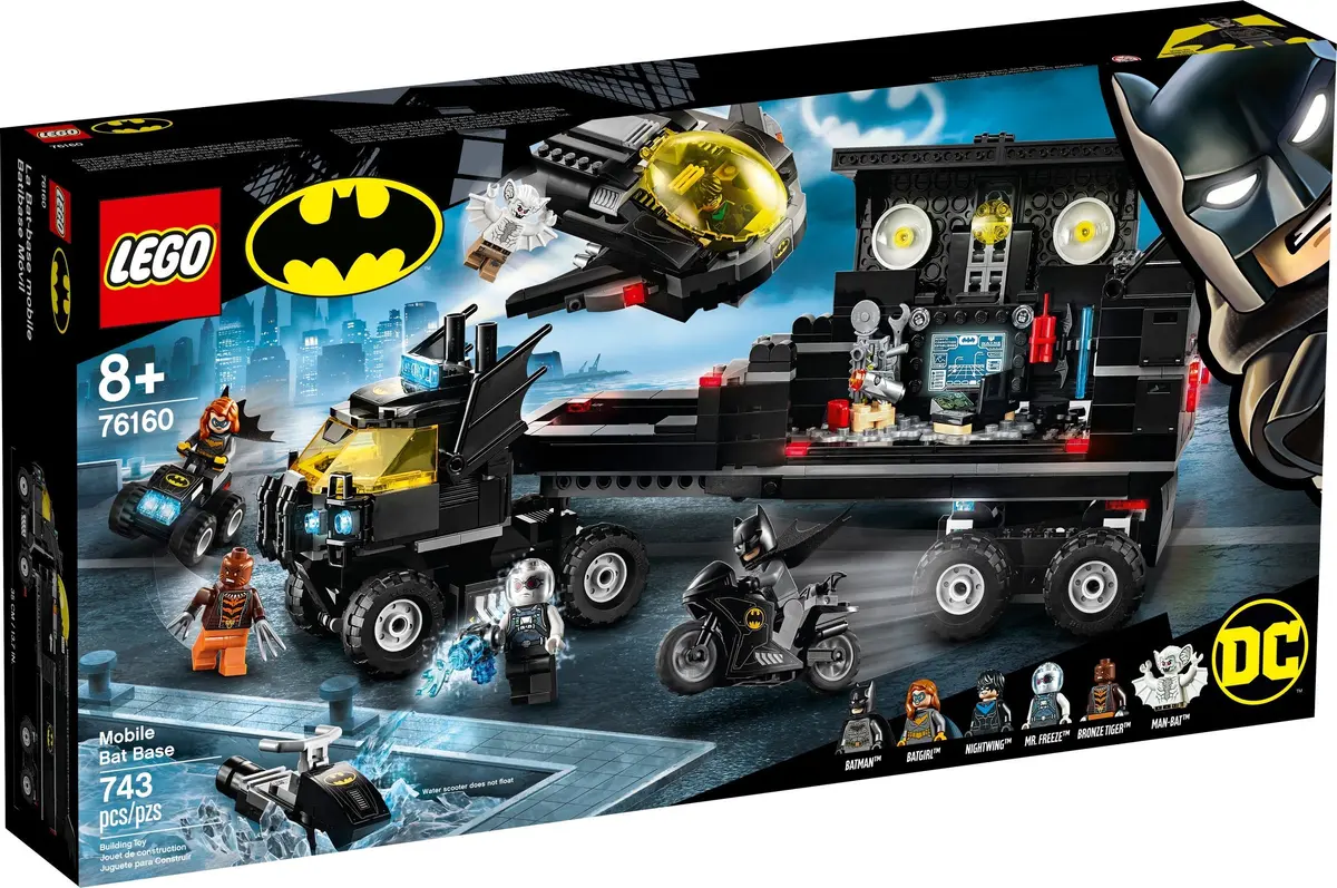 LEGO DC Comics Super Heroes 76160 Mobile Bat Base set, image 2