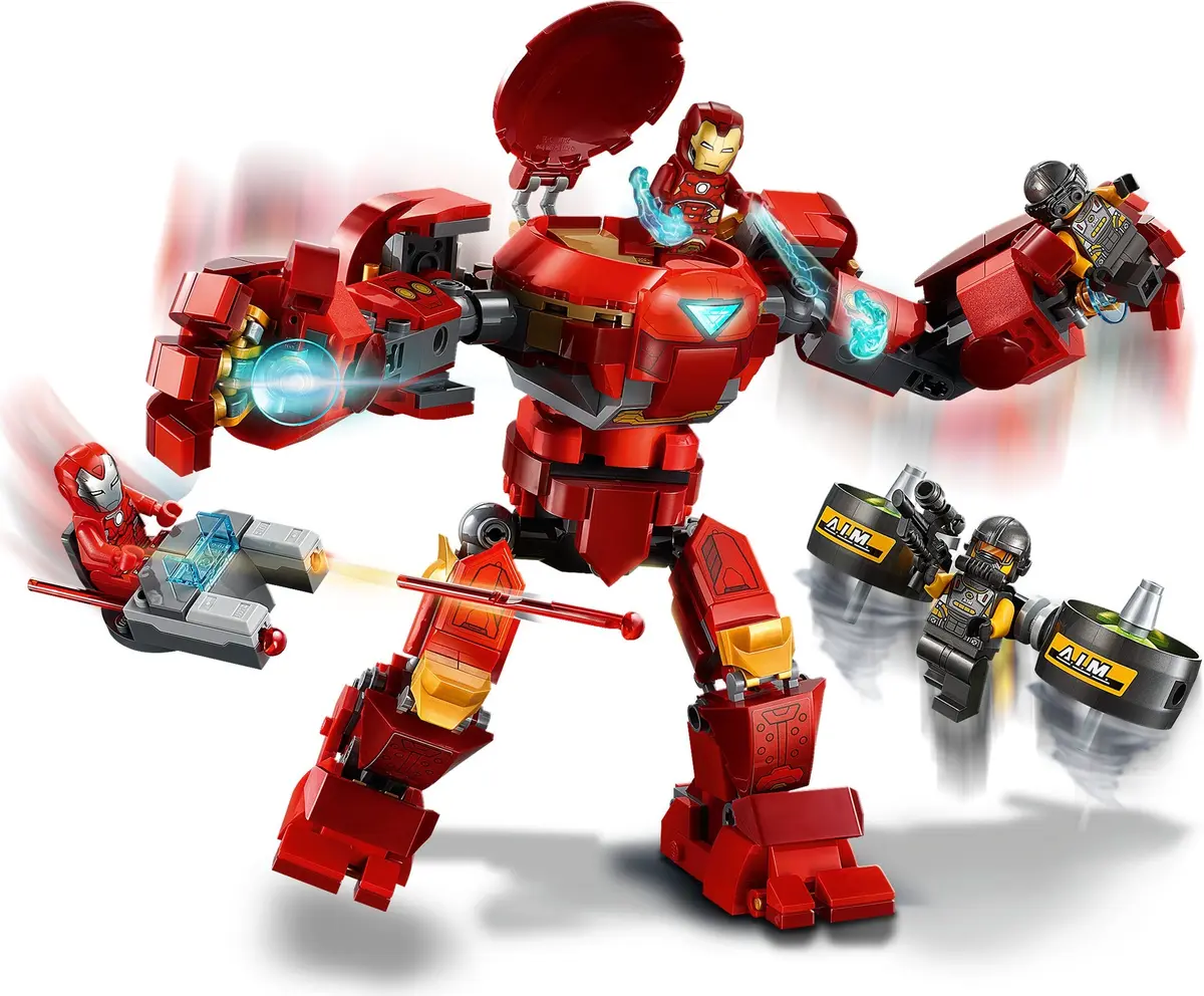 LEGO Marvel Super Heroes 76164 Iron Man Hulkbuster versus A.I.M. Agent set, image 7