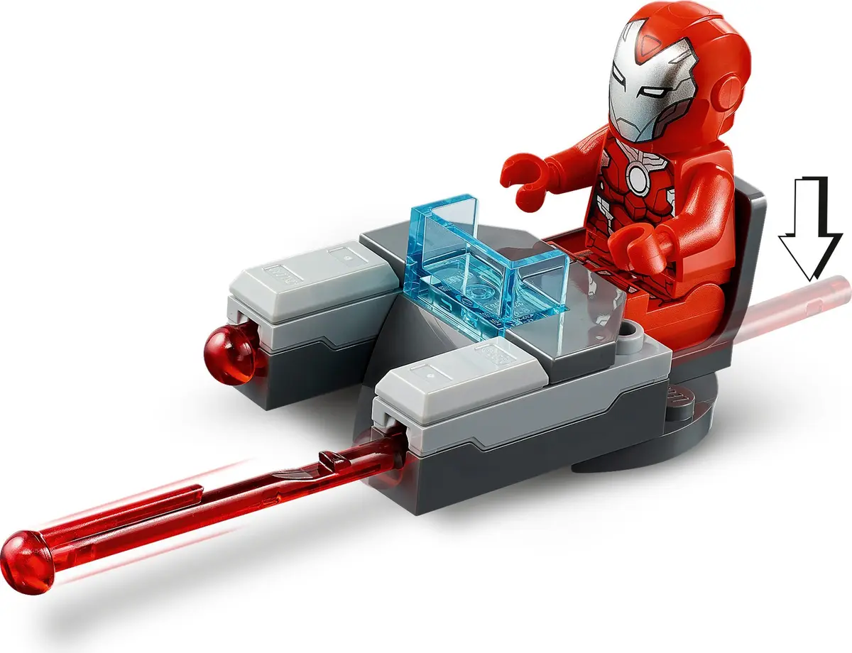 LEGO Marvel Super Heroes 76164 Iron Man Hulkbuster versus A.I.M. Agent set, image 9