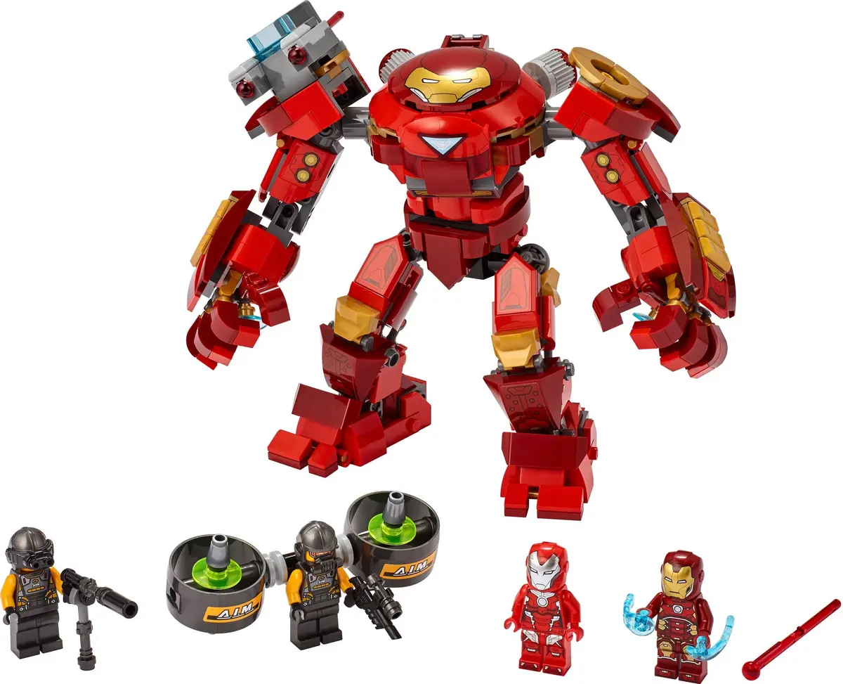 LEGO Marvel Super Heroes 76164 Iron Man Hulkbuster versus A.I.M. Agent set