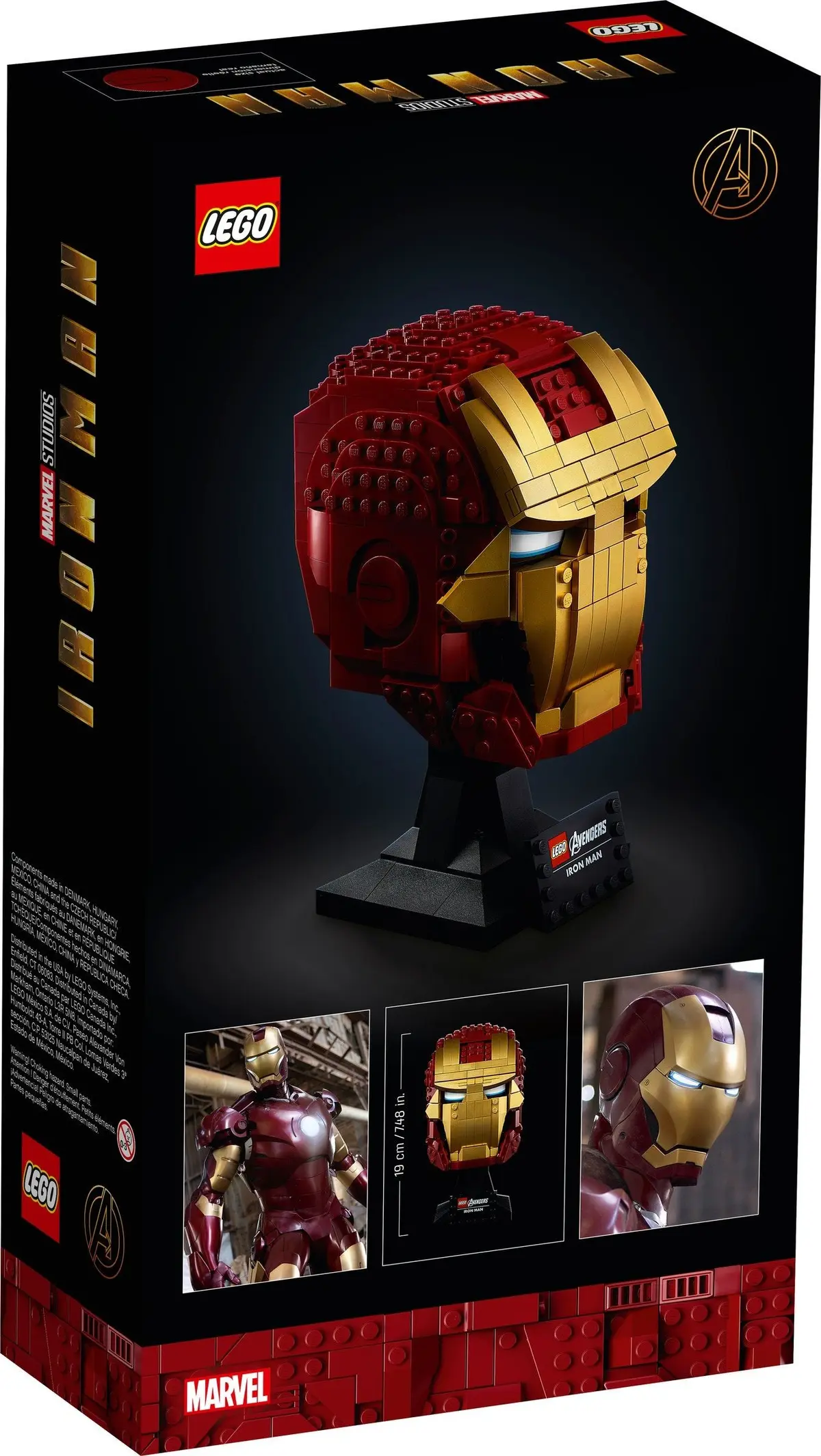 LEGO Marvel Super Heroes 76165 Iron Man Helmet set, image 6