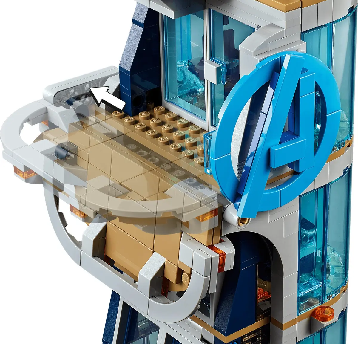 LEGO Marvel Super Heroes 76166 Avengers Tower Battle set, image 7