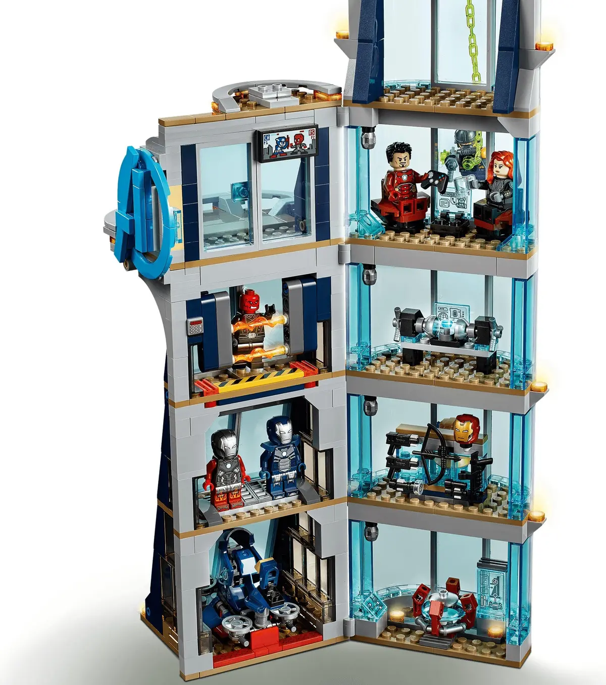 LEGO Marvel Super Heroes 76166 Avengers Tower Battle set, image 6