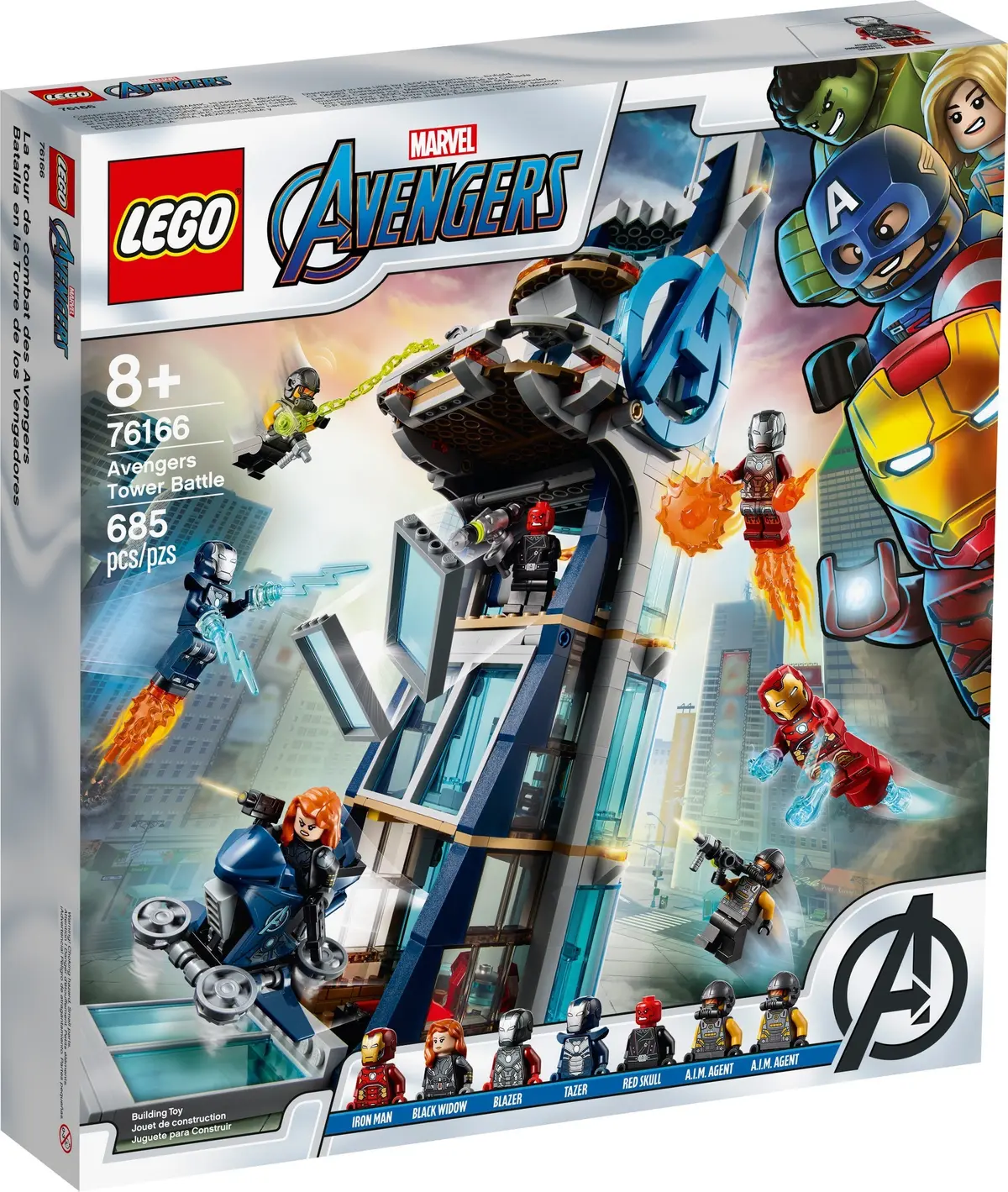 LEGO Marvel Super Heroes 76166 Avengers Tower Battle set, image 2