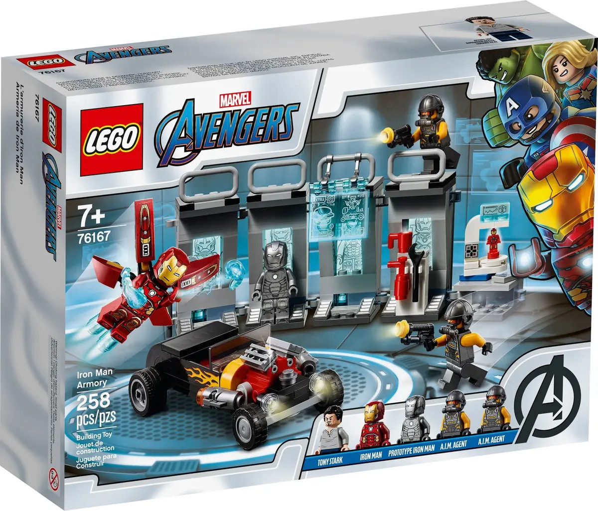 LEGO Marvel Super Heroes 76167 Iron Man Armory set, image 2
