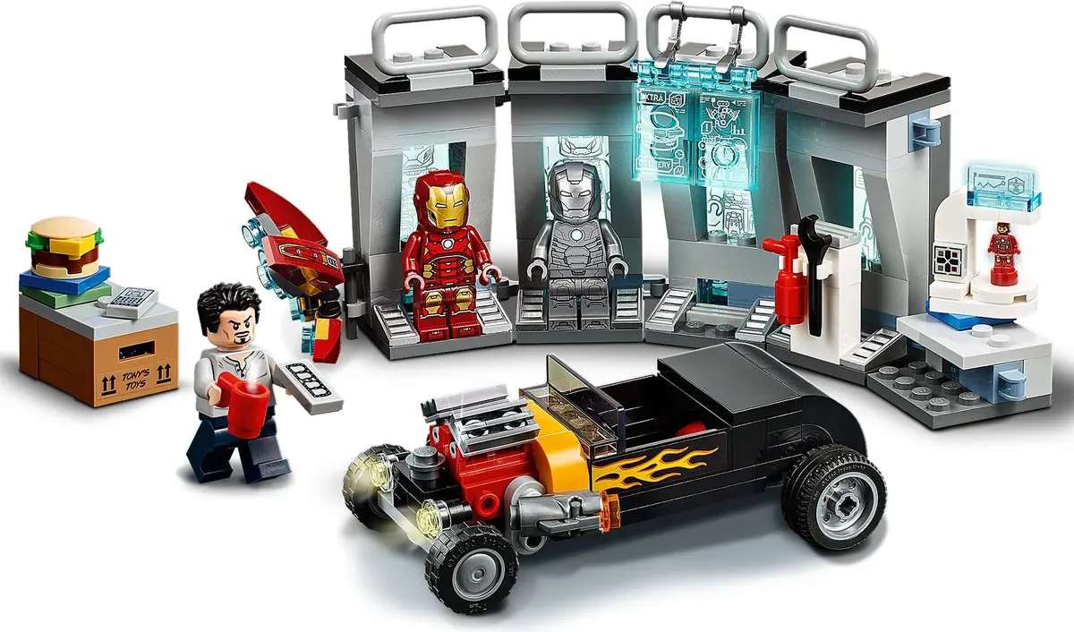 LEGO Marvel Super Heroes 76167 Iron Man Armory set, image 5