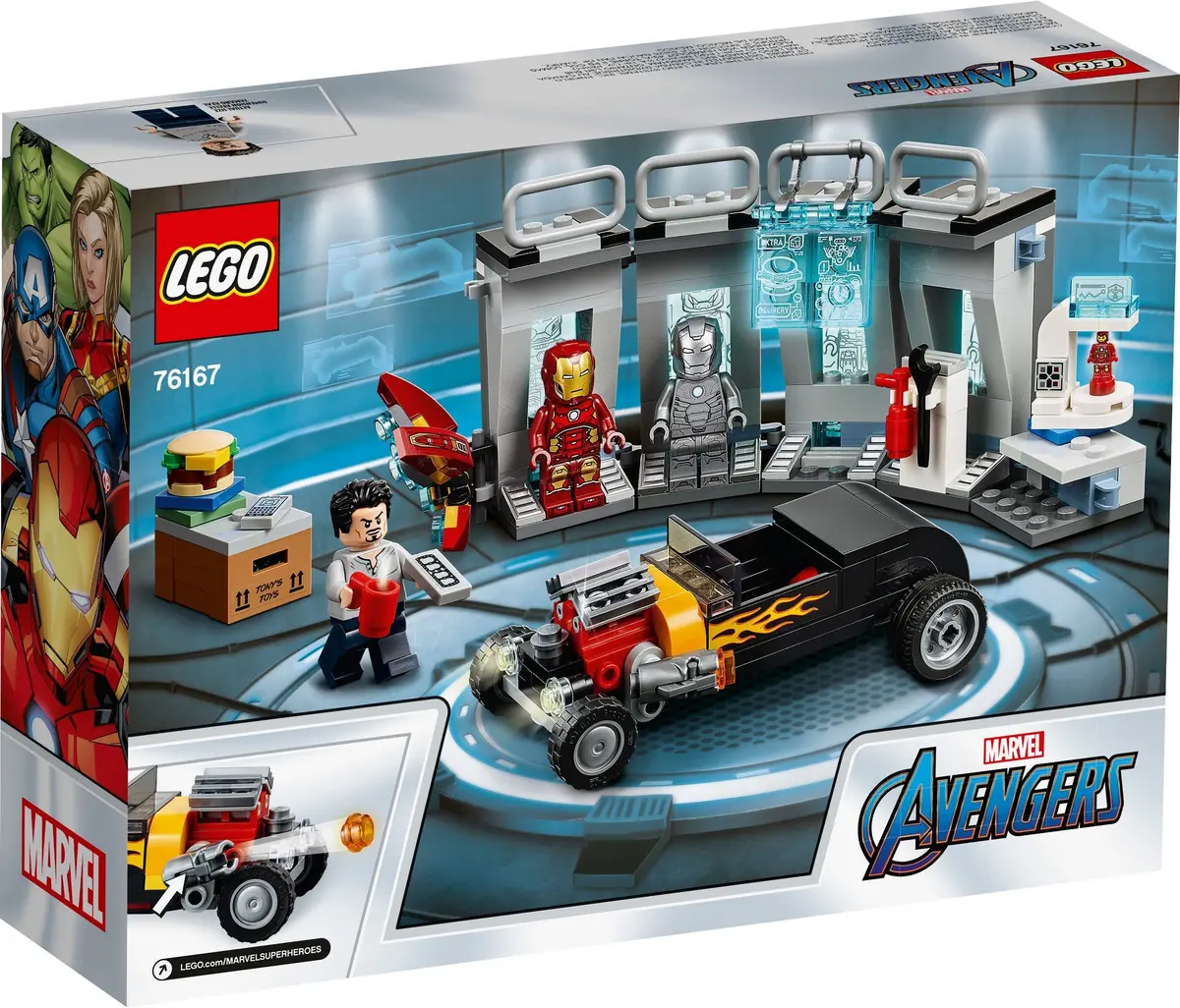 LEGO Marvel Super Heroes 76167 Iron Man Armory set, image 6