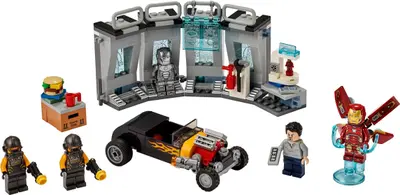 LEGO Marvel Super Heroes 76167 Iron Man Armory set
