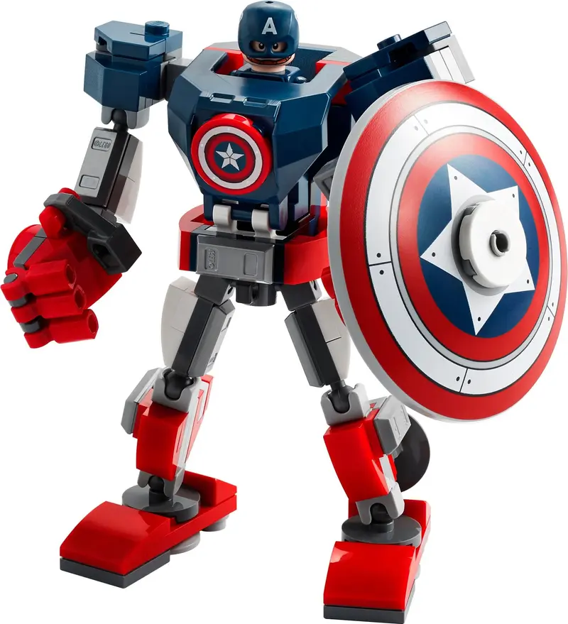 LEGO Marvel Super Heroes 76168 Captain America Mech Armor set