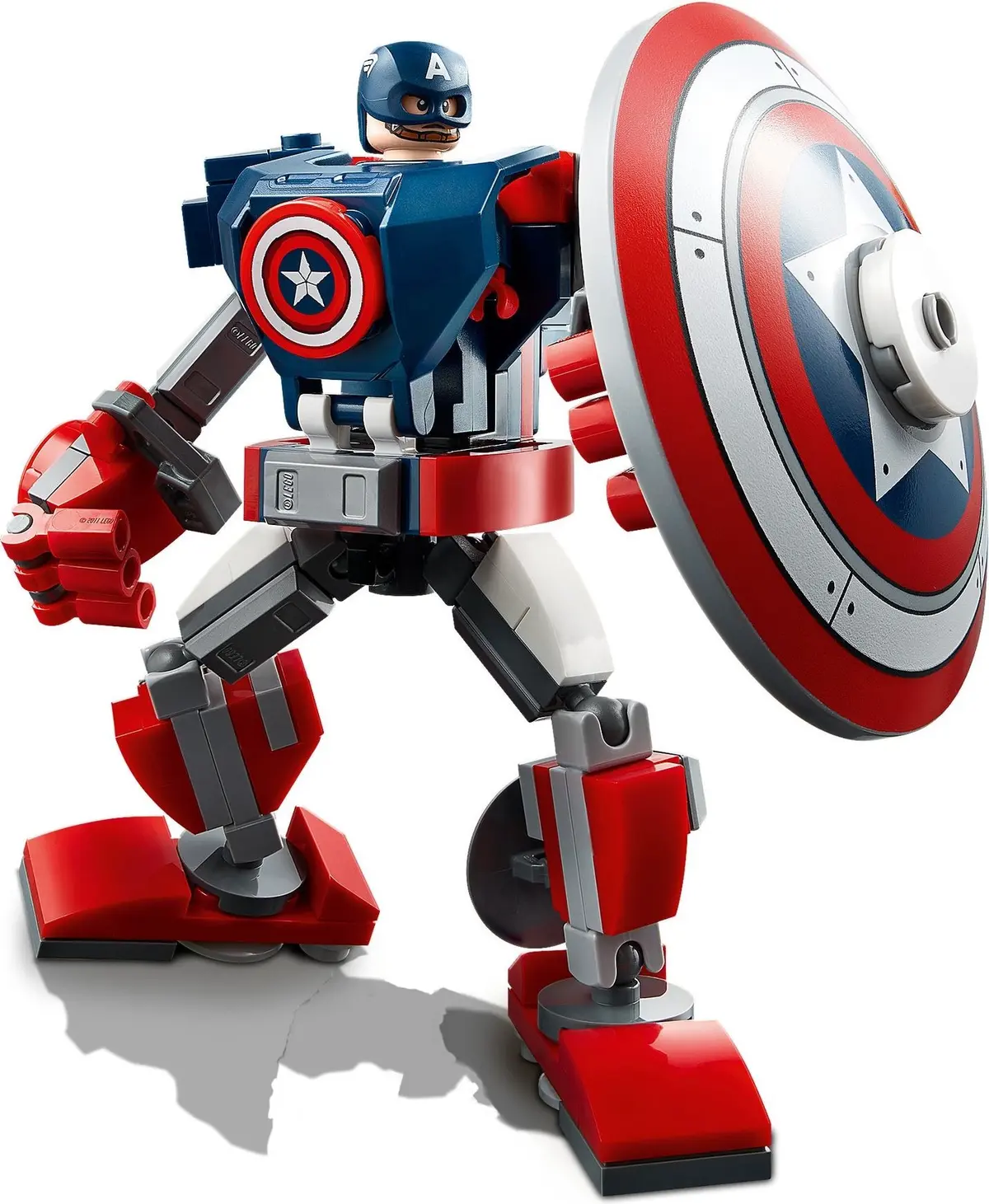 LEGO Marvel Super Heroes 76168 Captain America Mech Armor set, image 3