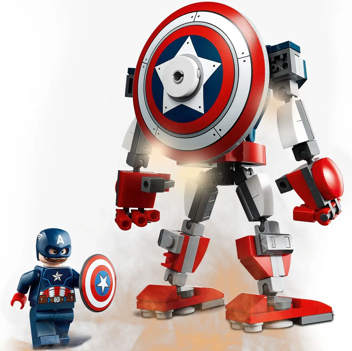LEGO Marvel Super Heroes 76168 Captain America Mech Armor set, image 4