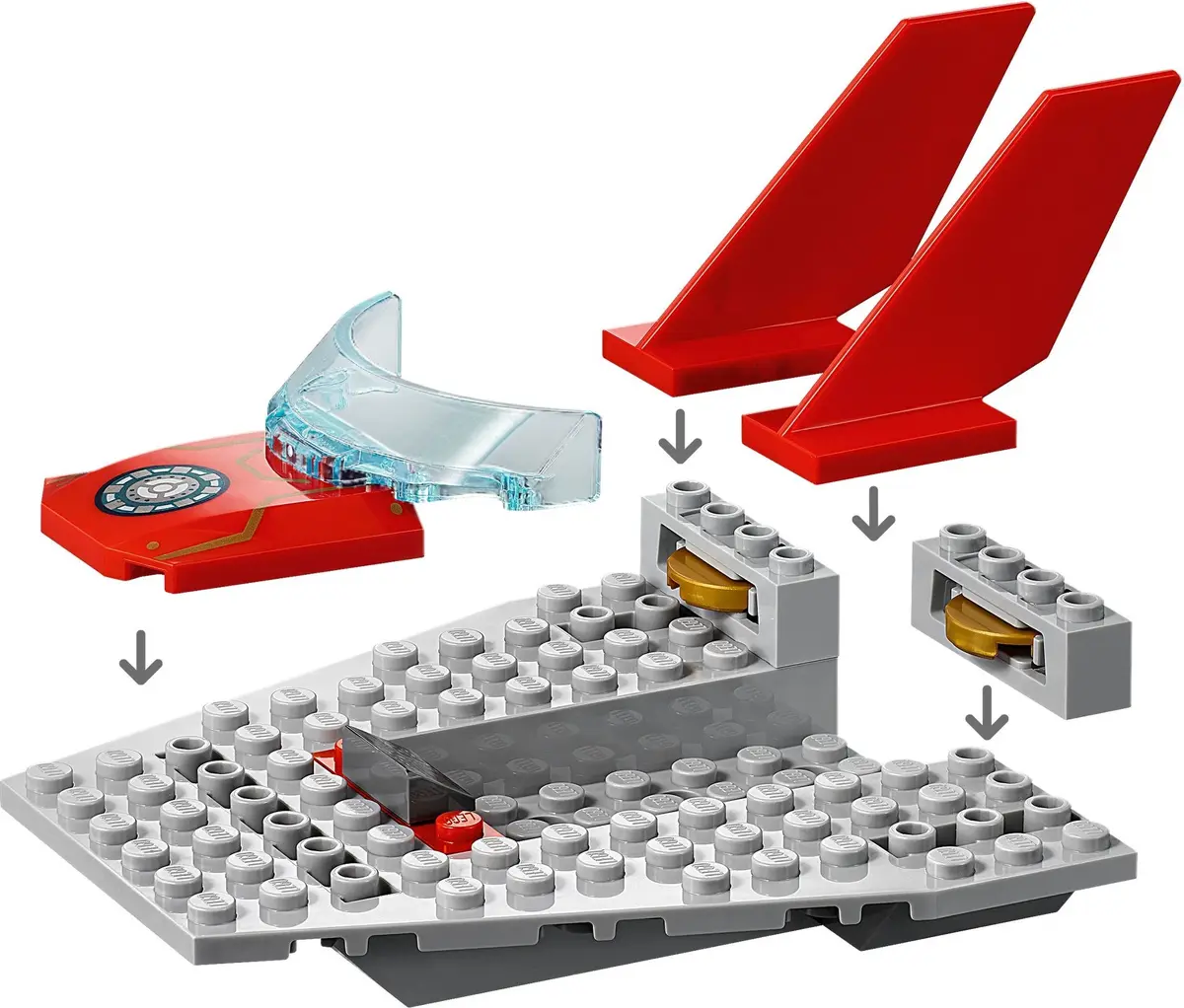 LEGO Marvel Super Heroes 76170 Iron Man vs. Thanos set, image 7