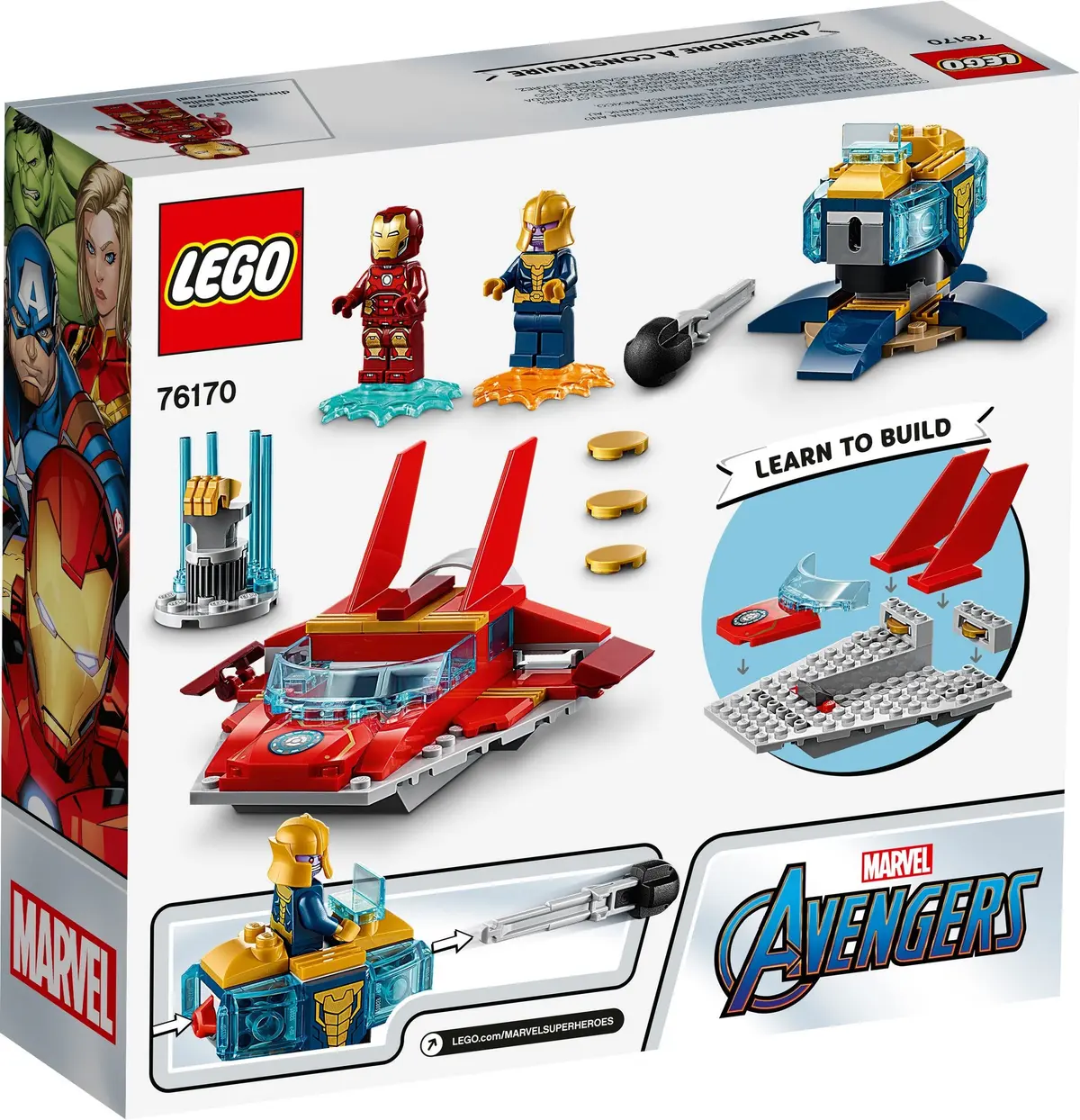 LEGO Marvel Super Heroes 76170 Iron Man vs. Thanos set, image 9