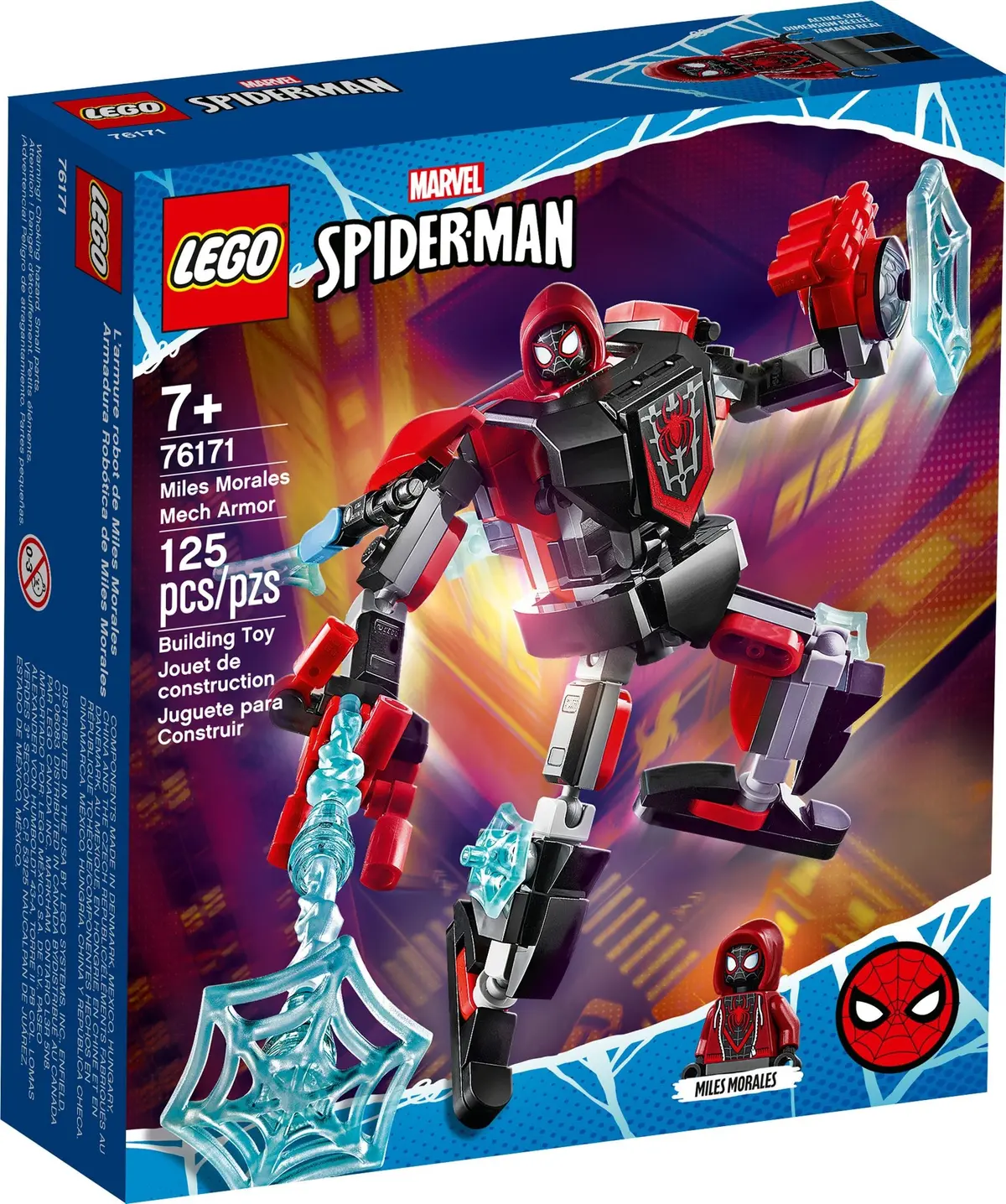 LEGO Marvel Super Heroes 76171 Miles Morales Mech Armor set, image 2