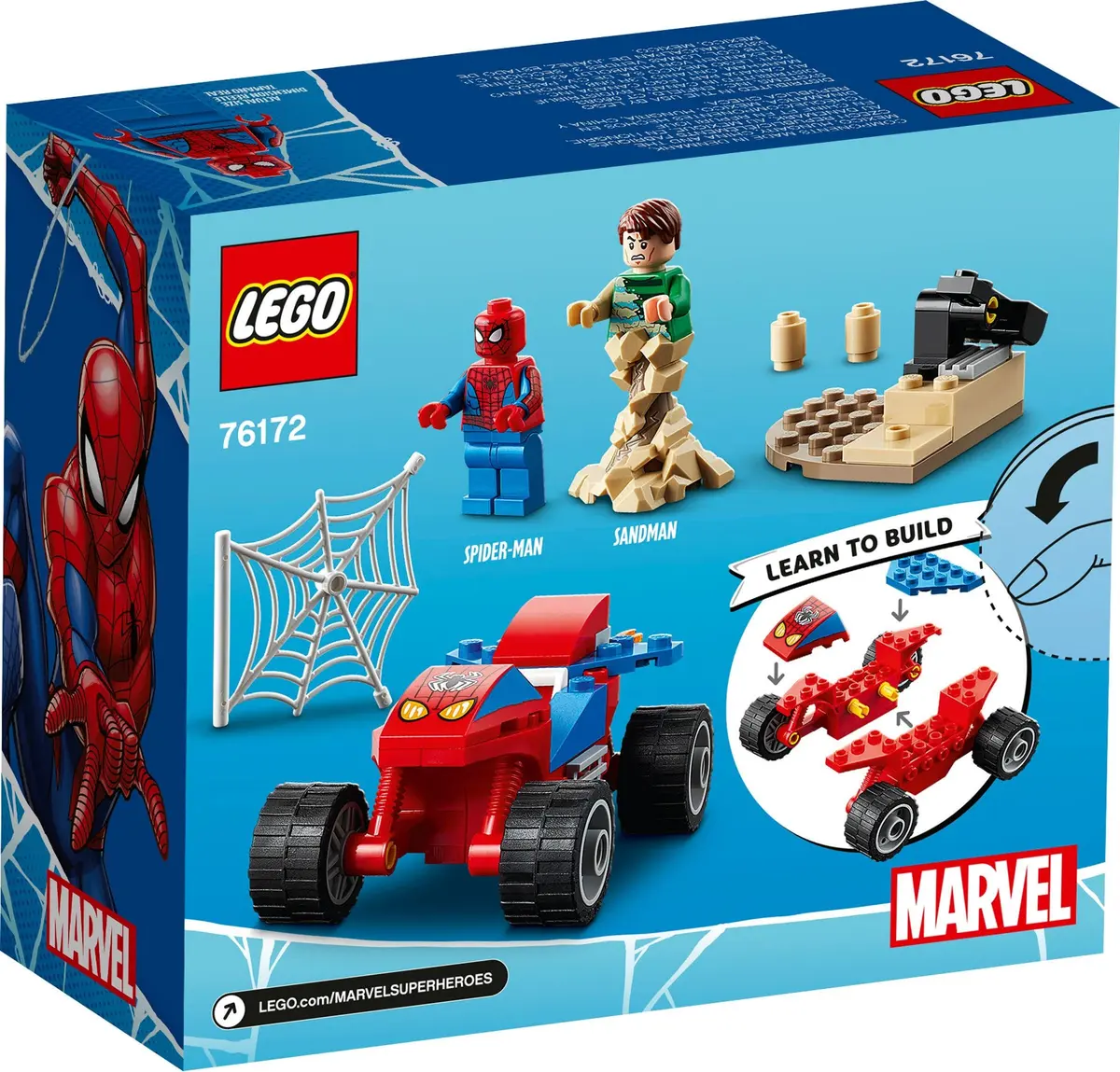 LEGO Marvel Super Heroes 76172 Spider-Man and Sandman Showdown set, image 6