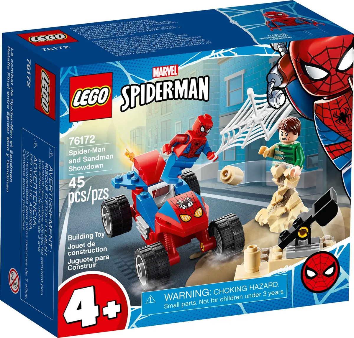 LEGO Marvel Super Heroes 76172 Spider-Man and Sandman Showdown set, image 2