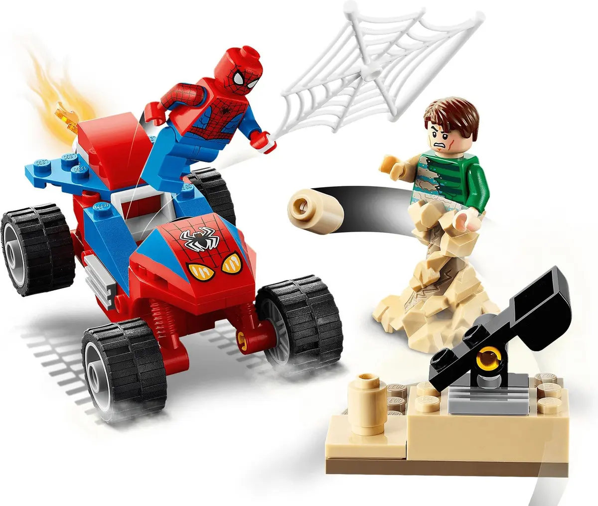 LEGO Marvel Super Heroes 76172 Spider-Man and Sandman Showdown set, image 3