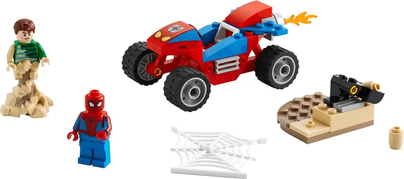LEGO Marvel Super Heroes 76172 Spider-Man and Sandman Showdown set