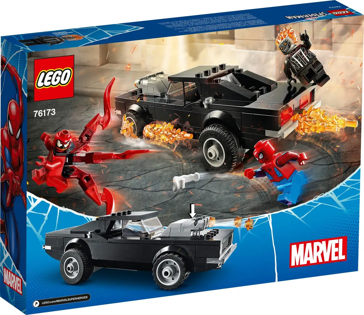 LEGO Marvel Super Heroes 76173 Spider-Man and Ghost Rider vs. Carnage set, image 7