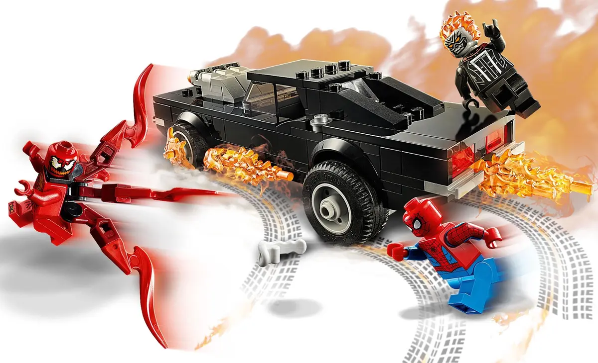 LEGO Marvel Super Heroes 76173 Spider-Man and Ghost Rider vs. Carnage set, image 5