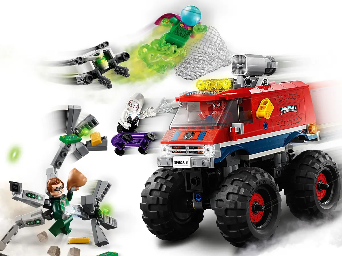 LEGO Marvel Super Heroes 76174 Spider-Man's Monster Truck vs. Mysterio set, image 5