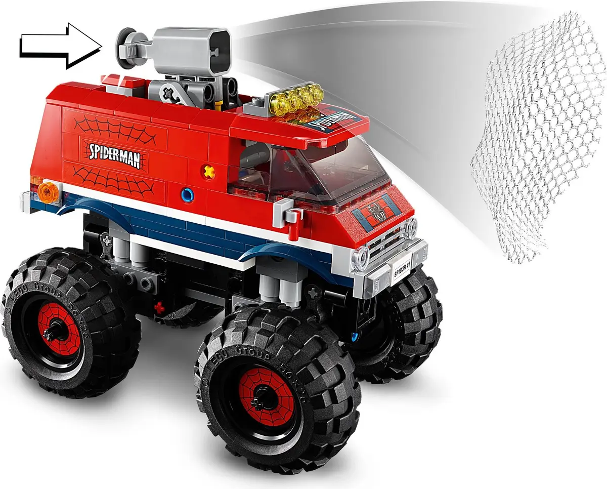 LEGO Marvel Super Heroes 76174 Spider-Man's Monster Truck vs. Mysterio set, image 7
