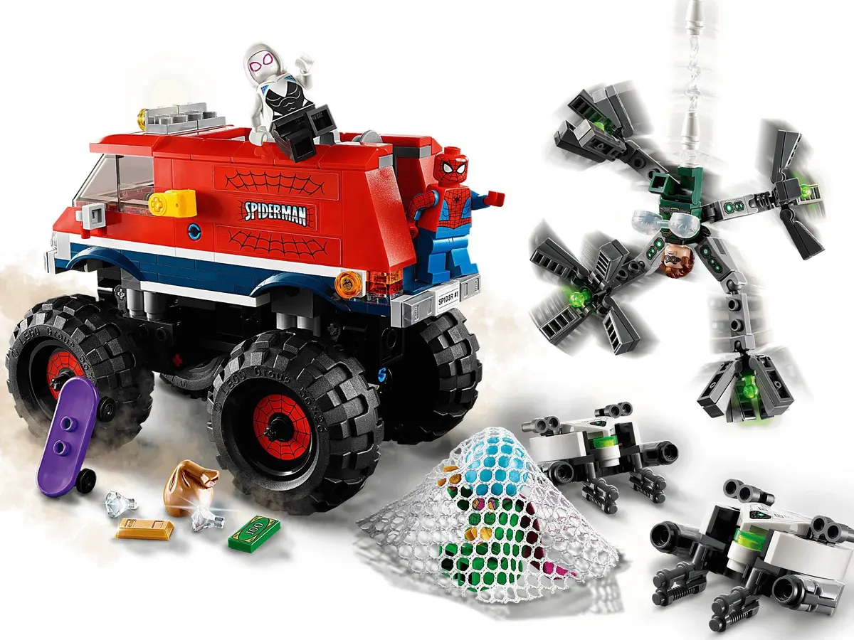 LEGO Marvel Super Heroes 76174 Spider-Man's Monster Truck vs. Mysterio set, image 6