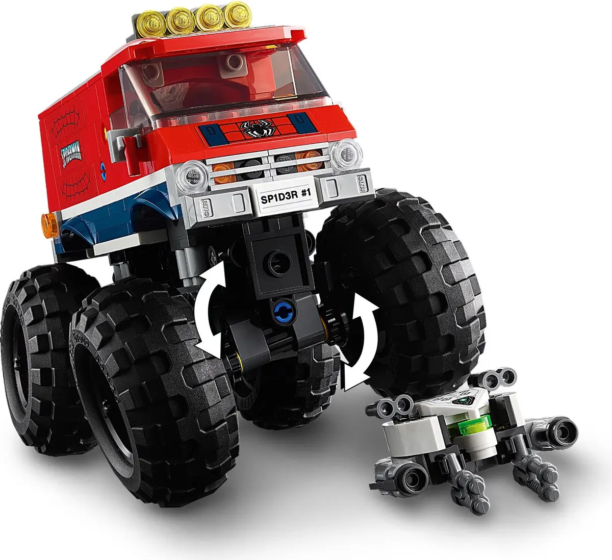 LEGO Marvel Super Heroes 76174 Spider-Man's Monster Truck vs. Mysterio set, image 8