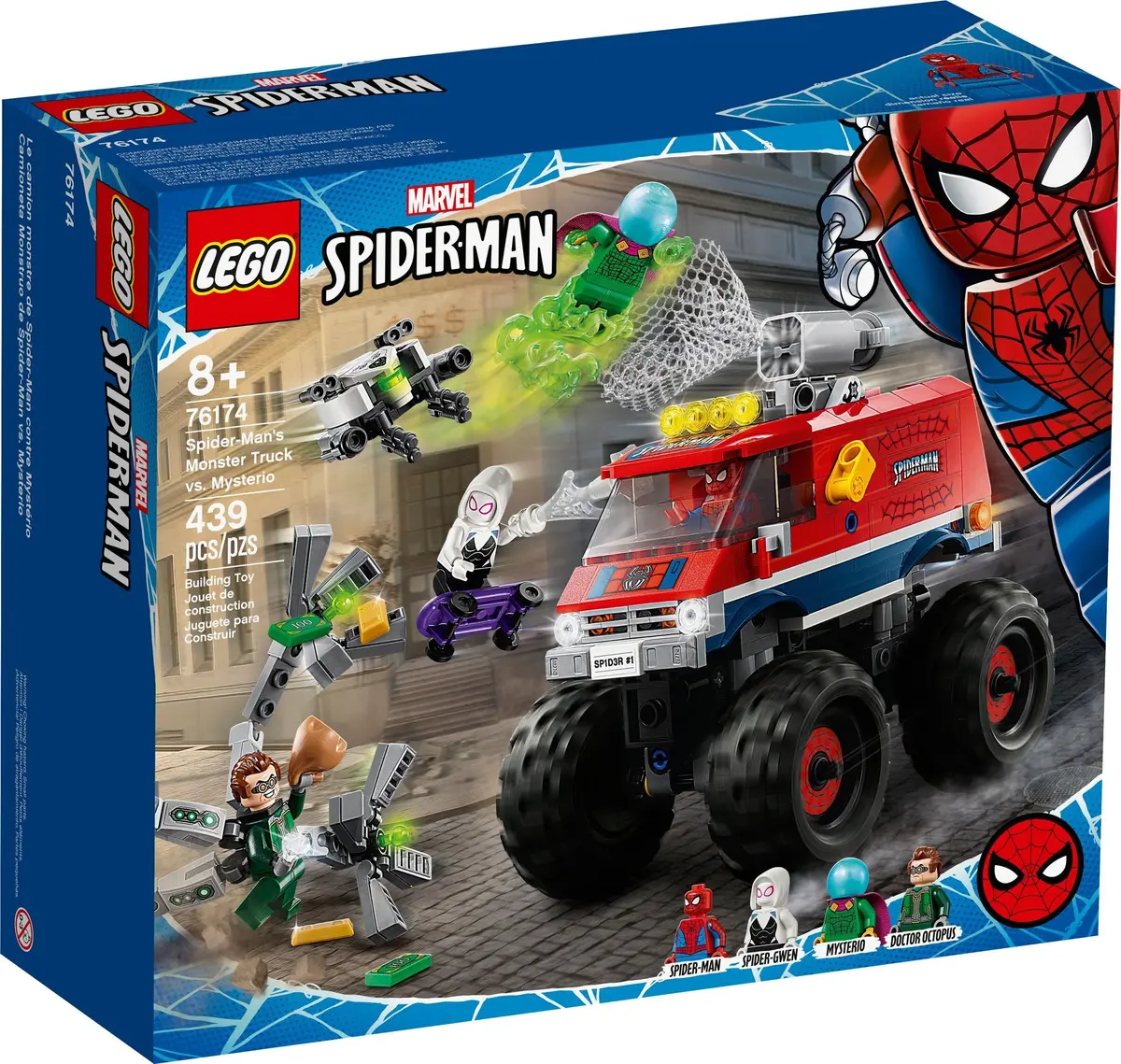 LEGO Marvel Super Heroes 76174 Spider-Man's Monster Truck vs. Mysterio set, image 2