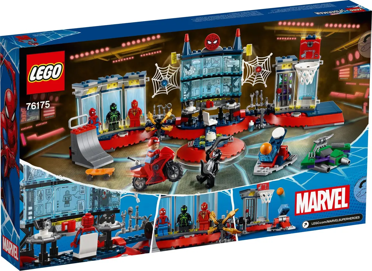 LEGO Marvel Super Heroes 76175 Attack on the Spider Lair set, image 9
