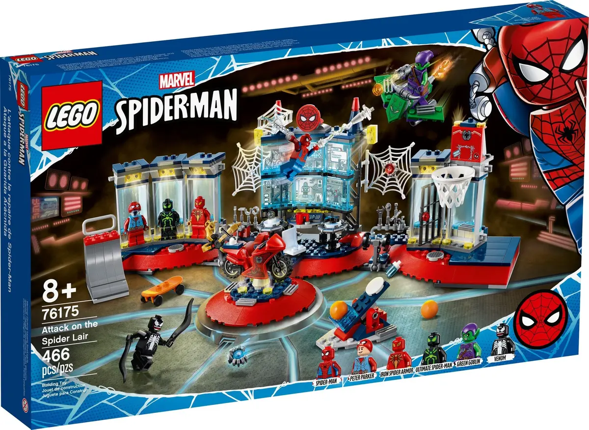LEGO Marvel Super Heroes 76175 Attack on the Spider Lair set, image 2