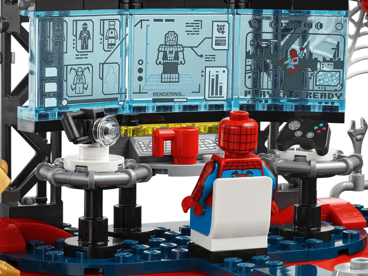 LEGO Marvel Super Heroes 76175 Attack on the Spider Lair set, image 8