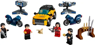 LEGO Marvel Super Heroes 76176 Escape from The Ten Rings set