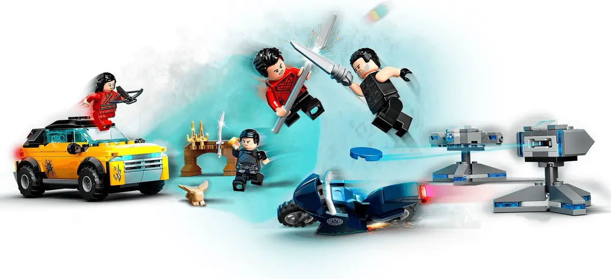 LEGO Marvel Super Heroes 76176 Escape from The Ten Rings set, image 7