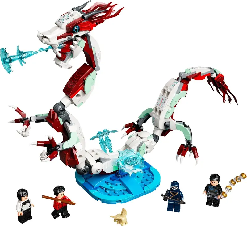 LEGO Marvel Super Heroes 76177 Battle at the Ancient Village set