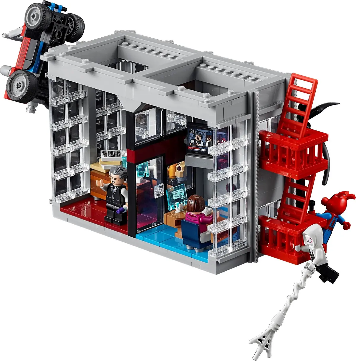 LEGO Marvel Super Heroes 76178 Daily Bugle set, image 6