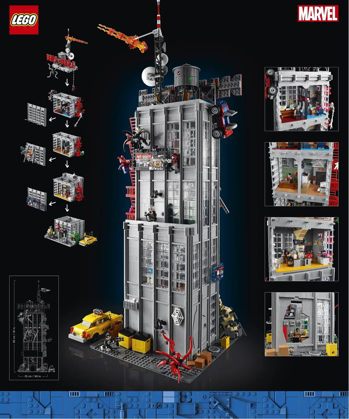 LEGO Marvel Super Heroes 76178 Daily Bugle set, image 49