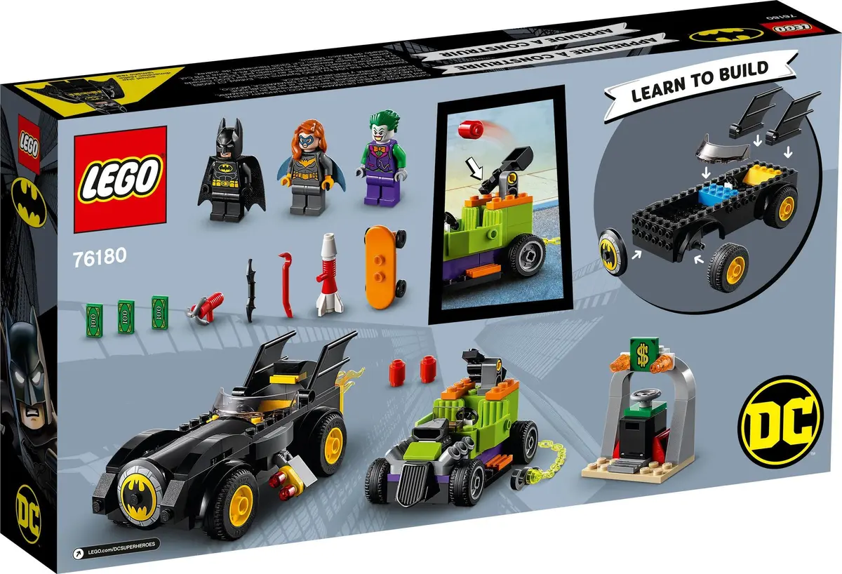 LEGO DC Comics Super Heroes 76180 Batman vs. The Joker: Batmobile Chase set, image 9