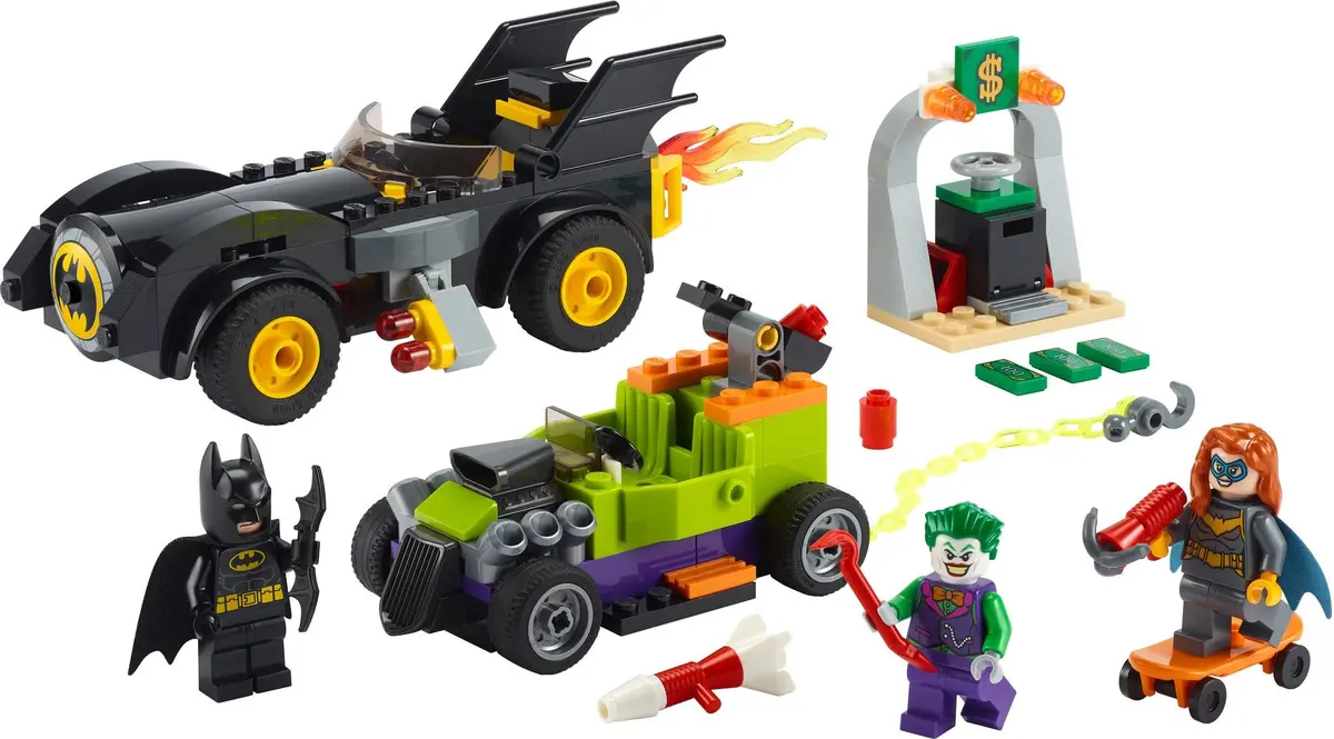 LEGO DC Comics Super Heroes 76180 Batman vs. The Joker: Batmobile Chase set