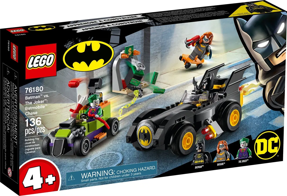 LEGO DC Comics Super Heroes 76180 Batman vs. The Joker: Batmobile Chase set, image 2