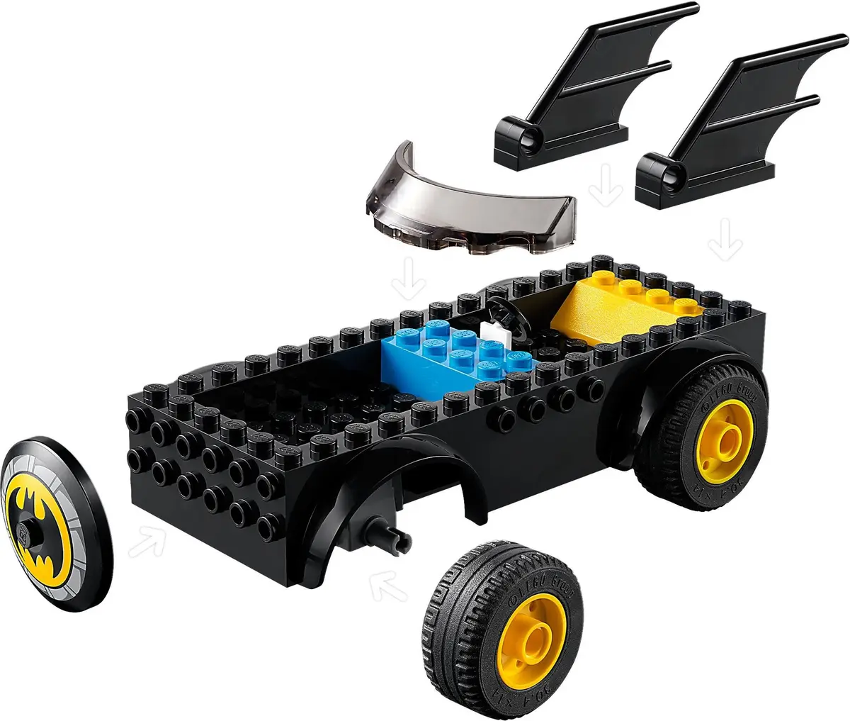 LEGO DC Comics Super Heroes 76180 Batman vs. The Joker: Batmobile Chase set, image 6