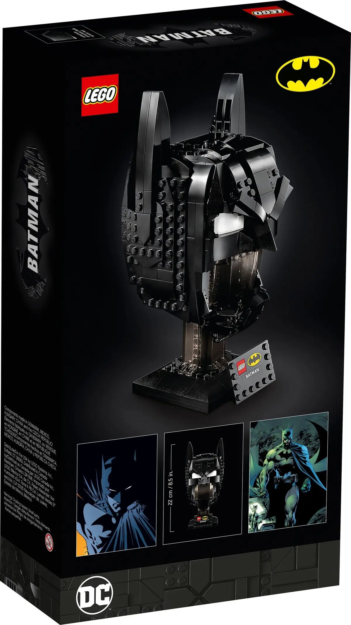 LEGO DC Comics Super Heroes 76182 Batman Cowl set, image 5