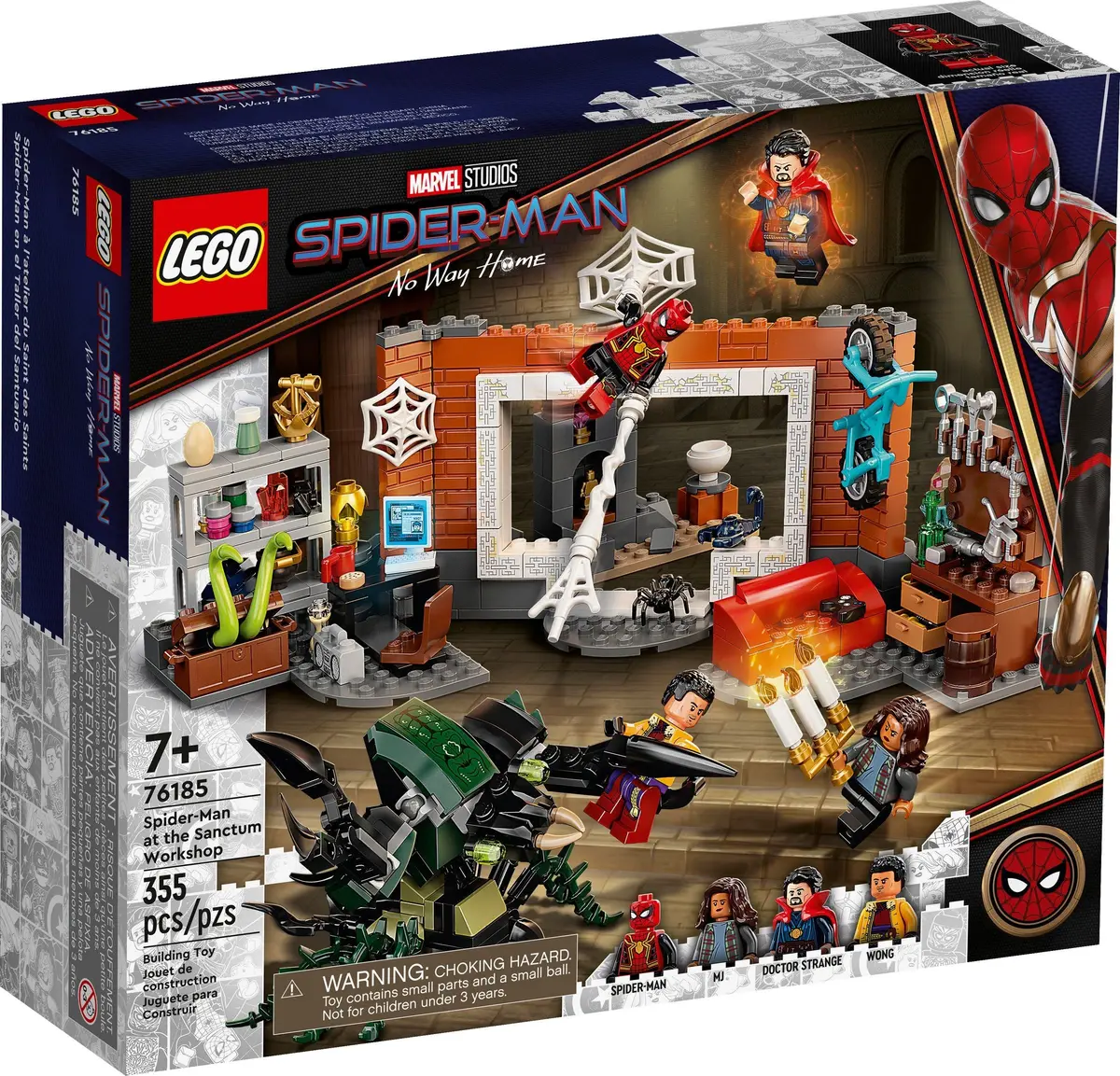 LEGO Marvel Super Heroes 76185 Spider-Man at the Sanctum Workshop set, image 2