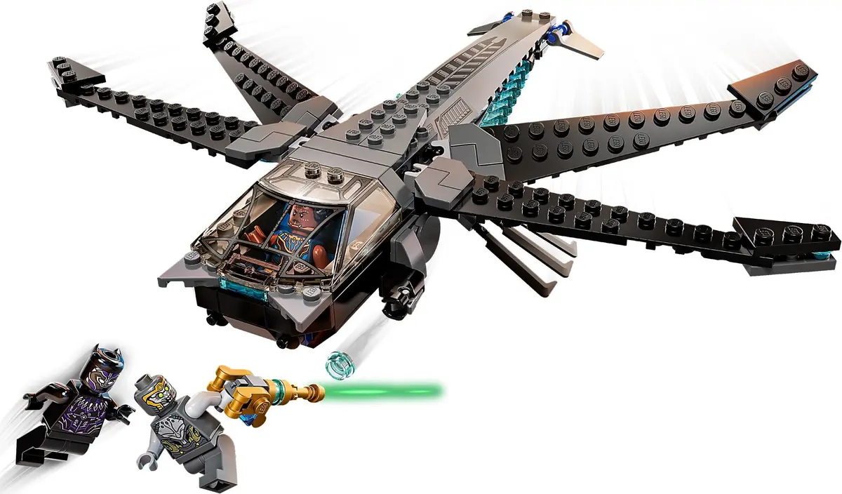 LEGO Marvel Super Heroes 76186 Black Panther Dragon Flyer set, image 4