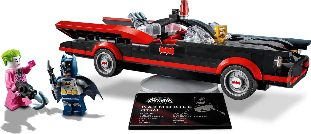 LEGO DC Comics Super Heroes 76188 Batman Classic TV Series Batmobile set, image 8